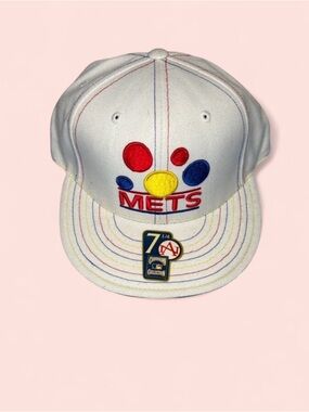 Stanley White Kids Cap with Red, Blue and Yellow Embroidered Logo
